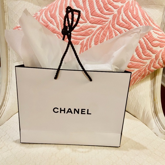 O20-Authentic Chanel Shopping/Gift Bag - Picture 3 of 13